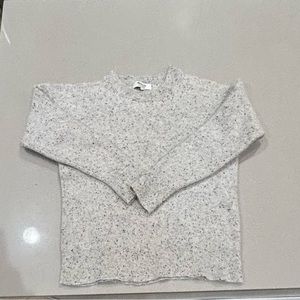 Madewell Gray Cashmere Sweater, size small